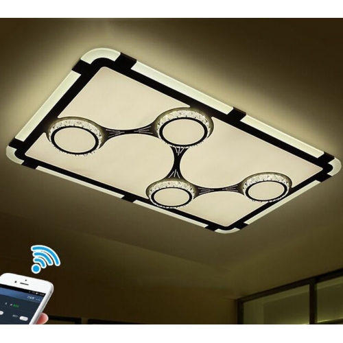 Plafon LED kryształ 117cm 114Watt P202